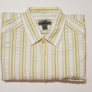 Johnston & Murphy Tailored Button Down Dress Shirt